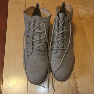 Brown lace up Booties